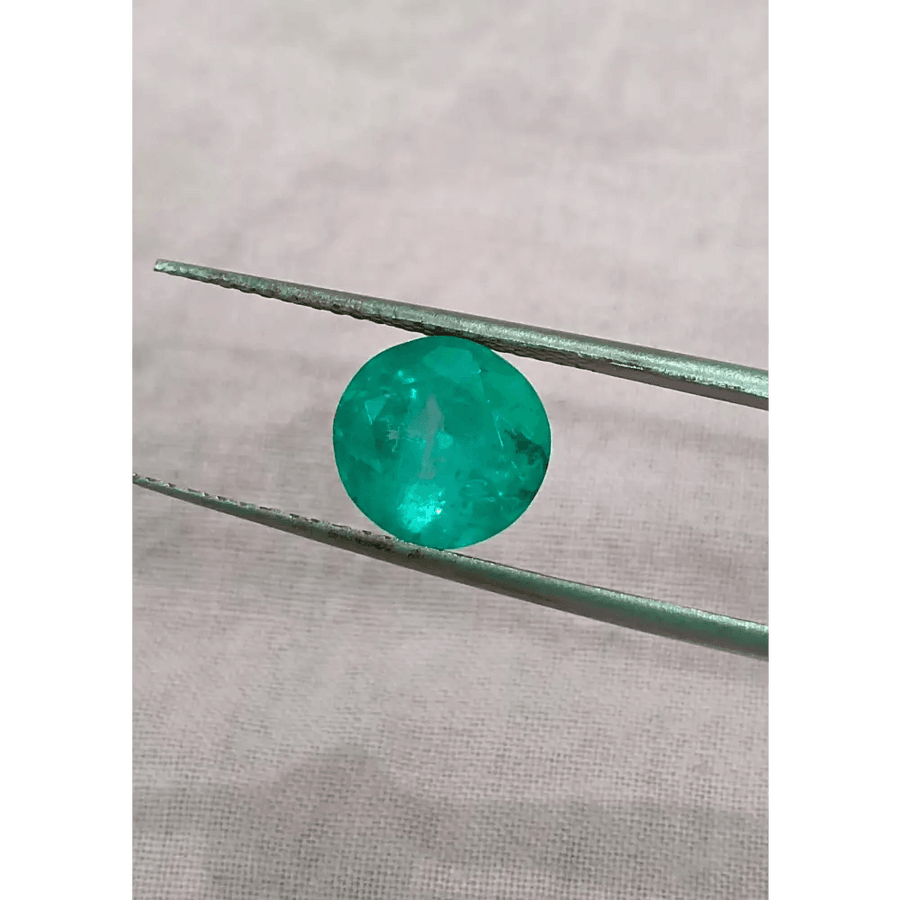 GSI Certified 2.37ct Colombiam Emerald, 100% Natural Gemstone - SMSGEMS 