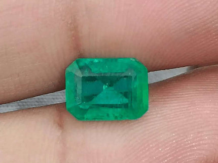 2.39ct Fine Quality Panjshir Emerald Certified by GSI - SMSGEMS 