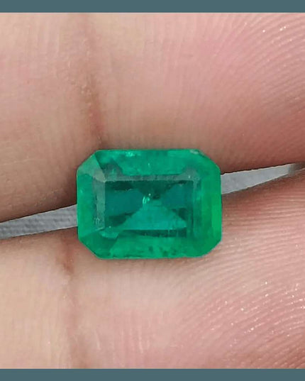 2.39ct Fine Quality Panjshir Emerald Certified by GSI - SMSGEMS 