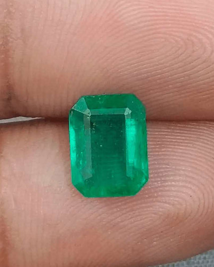 2.39ct Fine Quality Panjshir Emerald Certified by GSI - SMSGEMS 