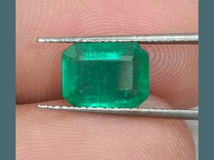 2.39ct Fine Quality Panjshir Emerald Certified by GSI - SMSGEMS 