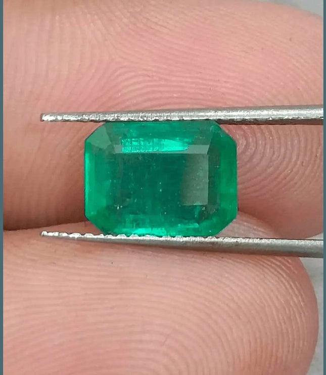 2.39ct Fine Quality Panjshir Emerald Certified by GSI - SMSGEMS 