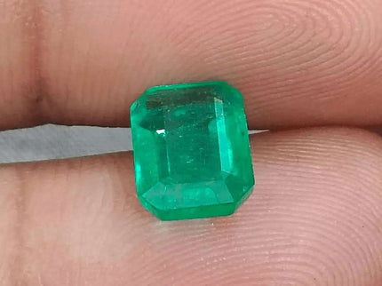2.39ct Fine Quality Panjshir Emerald Certified by GSI - SMSGEMS 