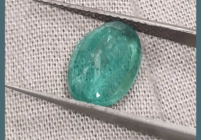 2.40ct Natural GSI Certified Russian Emerald - SMSGEMS 