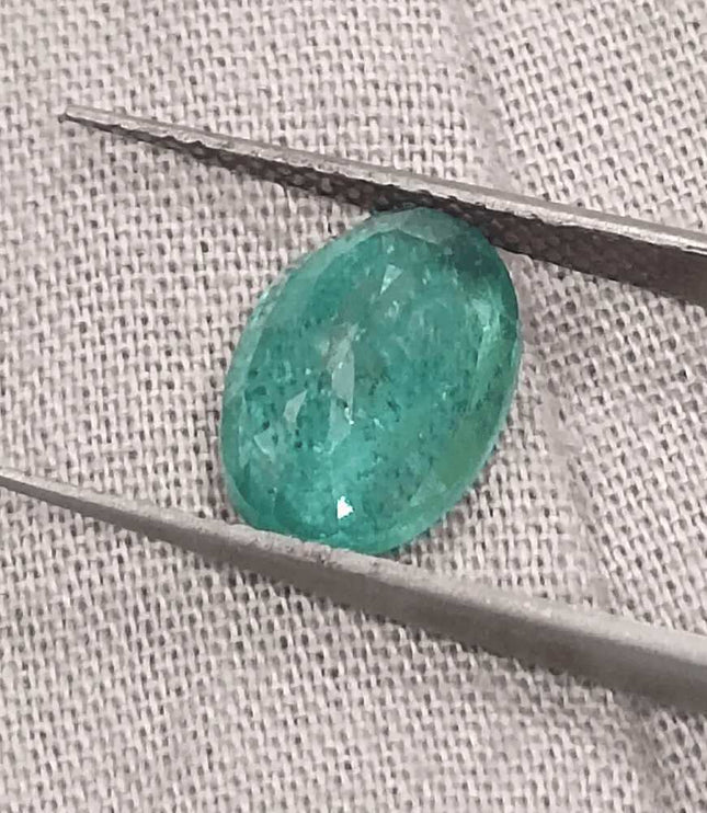 2.40ct Natural GSI Certified Russian Emerald - SMSGEMS 