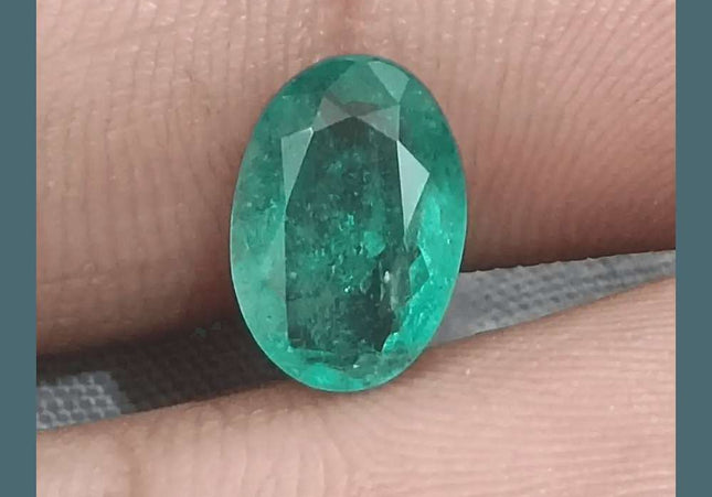 2.40ct Natural GSI Certified Russian Emerald - SMSGEMS 