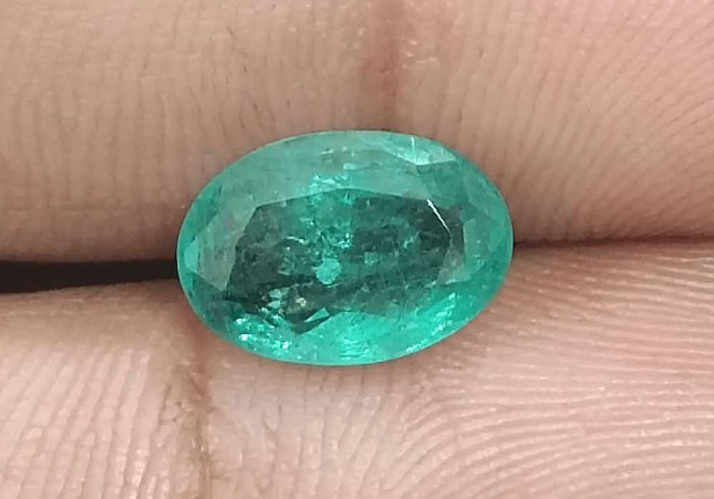 2.40ct Natural GSI Certified Russian Emerald - SMSGEMS 