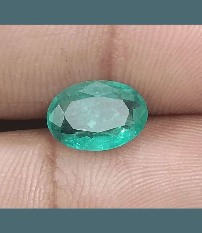 2.40ct Natural GSI Certified Russian Emerald - SMSGEMS 