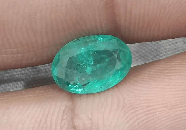 2.40ct Natural GSI Certified Russian Emerald - SMSGEMS 
