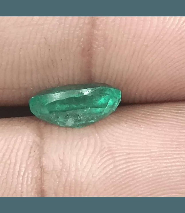 2.40ct Natural GSI Certified Russian Emerald - SMSGEMS 
