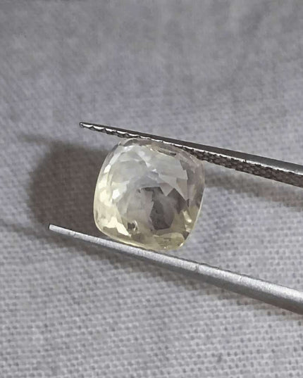 2.49ct Natural Untreated Yellow Ceylon Sapphire - SMSGEMS 