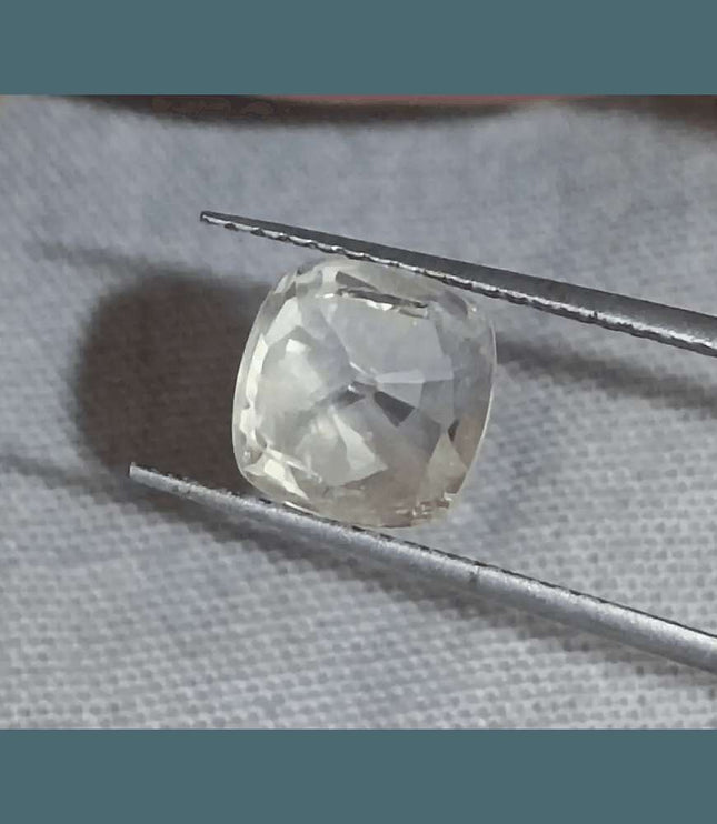 2.49ct Natural Untreated Yellow Ceylon Sapphire - SMSGEMS 