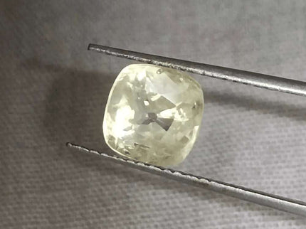 2.49ct Natural Untreated Yellow Ceylon Sapphire - SMSGEMS 