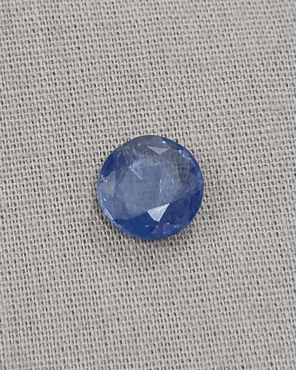 GSI Certified 2.51ct Royal Blue Ceylon Sapphire, Natural Earth Mined Gemstone - SMSGEMS 