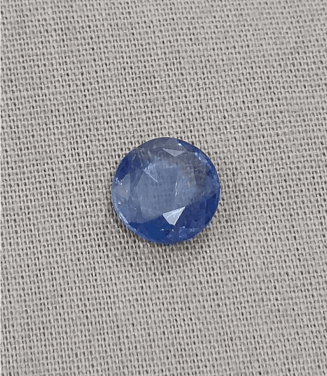 GSI Certified 2.51ct Royal Blue Ceylon Sapphire, Natural Earth Mined Gemstone - SMSGEMS 