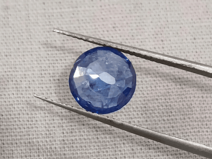 GSI Certified 2.51ct Royal Blue Ceylon Sapphire, Natural Earth Mined Gemstone - SMSGEMS 
