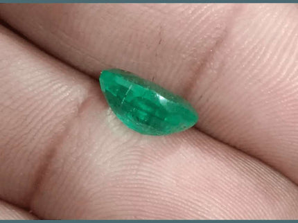 GSI Certified 2.67ct Vivid Green Zambian Emerald Natural Earth Mined Gemstone - SMSGEMS 