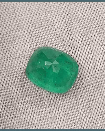GSI Certified 2.69ct Spring Green Emerald Natural Earth Mined Gemstone - SMSGEMS 