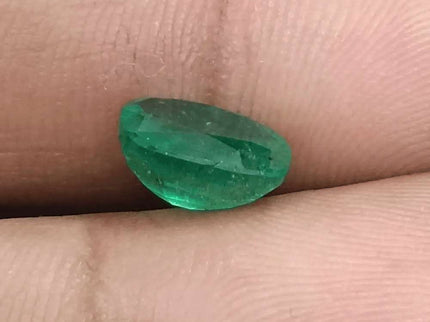 GSI Certified 2.69ct Spring Green Emerald Natural Earth Mined Gemstone - SMSGEMS 