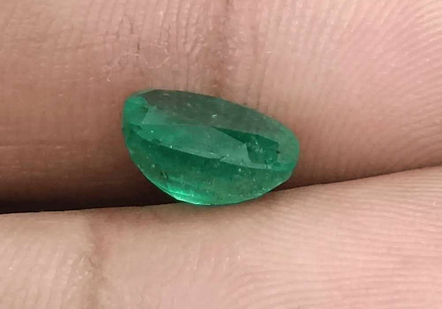 GSI Certified 2.69ct Spring Green Emerald Natural Earth Mined Gemstone - SMSGEMS 