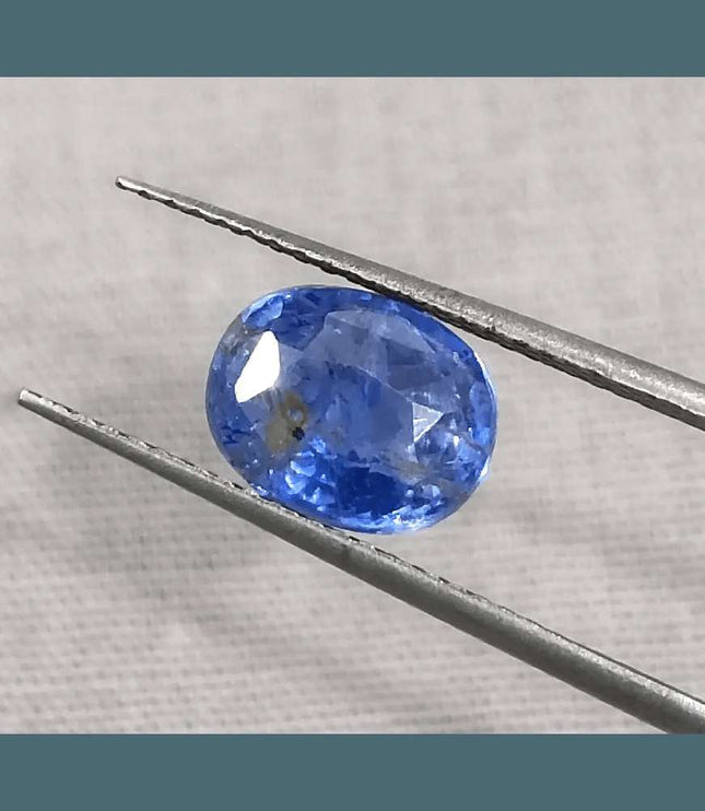 2.71ct Royal Blue Untreated Sapphire Burma Certified by GSI - SMSGEMS 