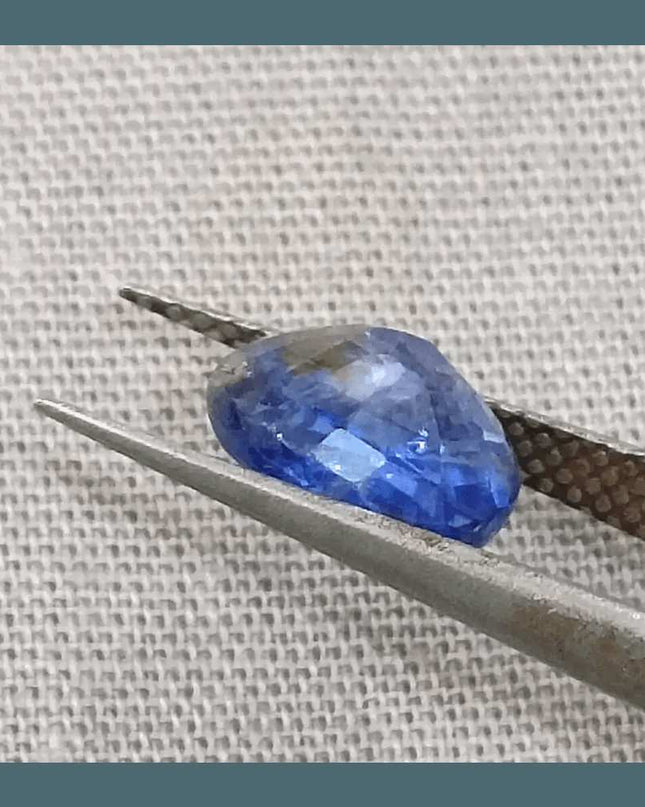 2.71ct Royal Blue Untreated Sapphire Burma Certified by GSI - SMSGEMS 