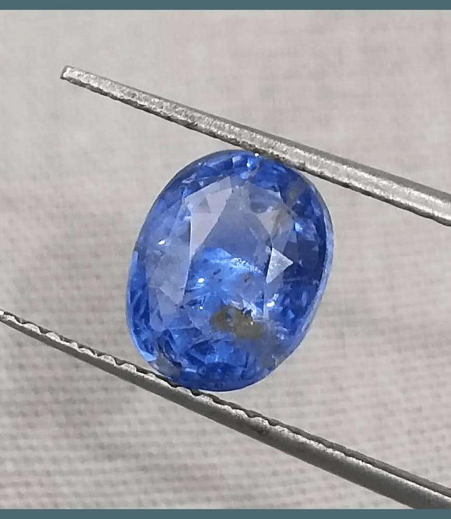 2.71ct Royal Blue Untreated Sapphire Burma Certified by GSI - SMSGEMS 