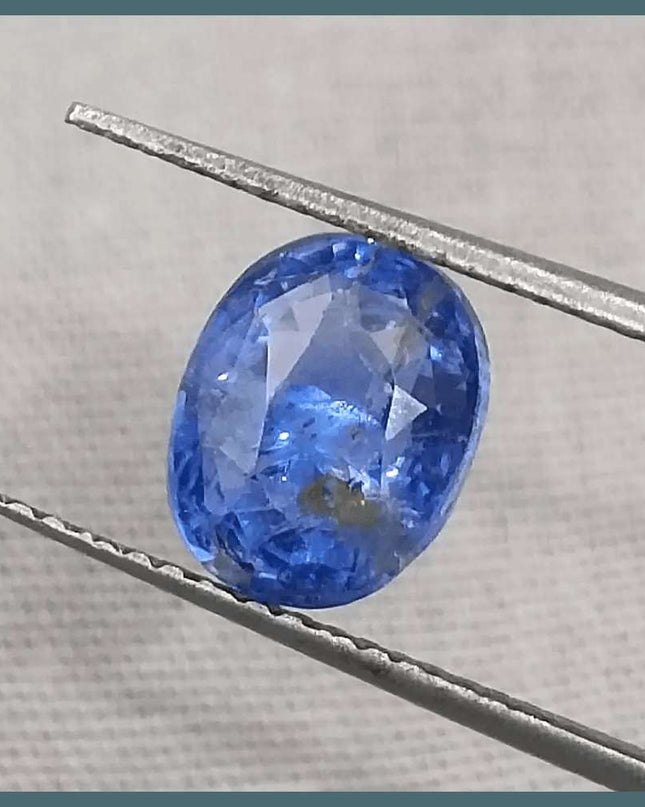 2.71ct Royal Blue Untreated Sapphire Burma Certified by GSI - SMSGEMS 