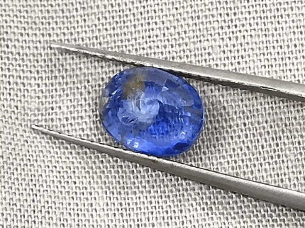 2.71ct Royal Blue Untreated Sapphire Burma Certified by GSI - SMSGEMS 