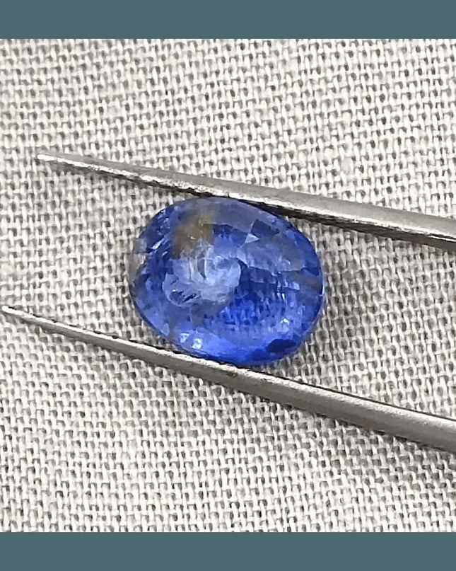 2.71ct Royal Blue Untreated Sapphire Burma Certified by GSI - SMSGEMS 