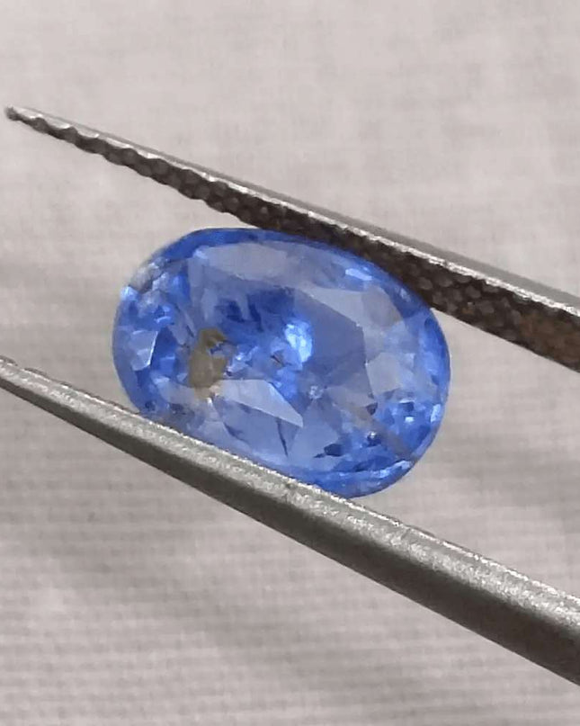 2.71ct Royal Blue Untreated Sapphire Burma Certified by GSI - SMSGEMS 