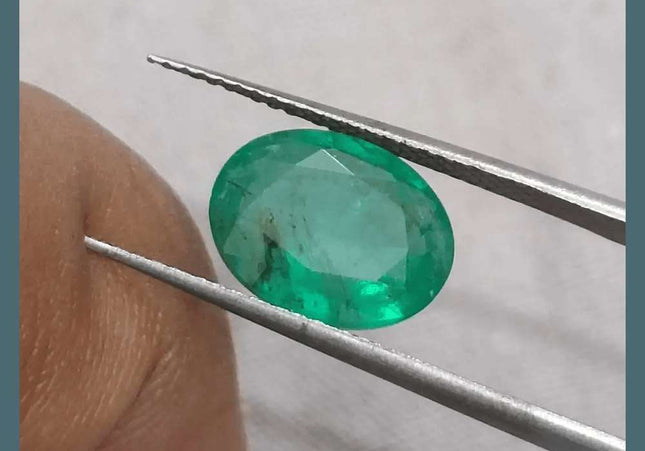 2.72ct Swat Emerald GSI Certified - SMSGEMS 
