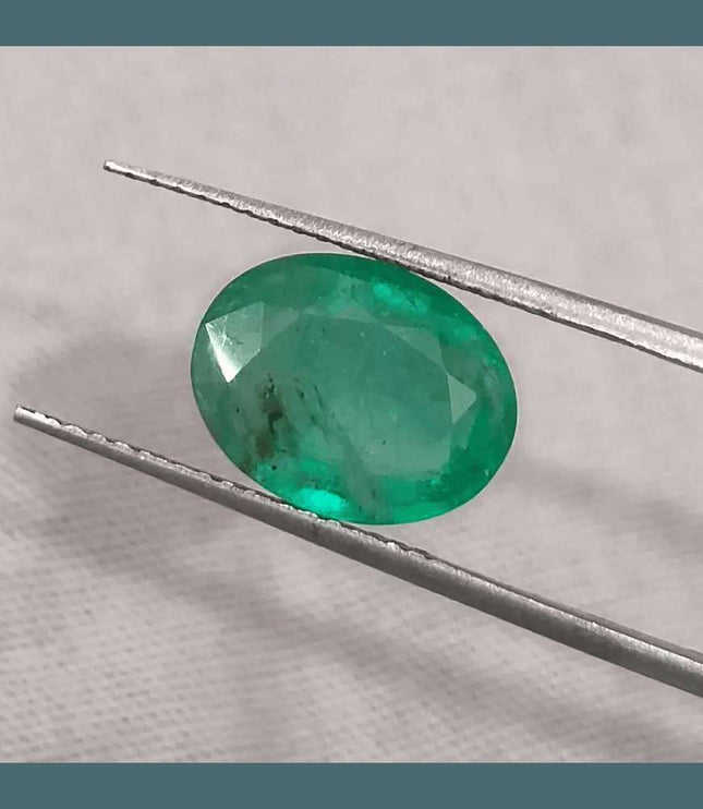 2.72ct Swat Emerald GSI Certified - SMSGEMS 