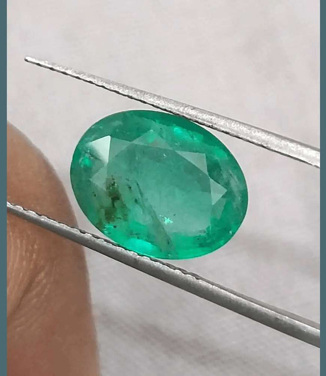 2.72ct Swat Emerald GSI Certified - SMSGEMS 
