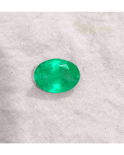 GSI Certified 2.77ct Zambian Emerald, Natural Gem - SMSGEMS 