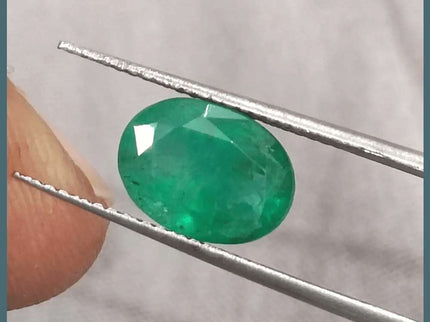 2.79ct Zambian Emerald GSI Certified Natural Gemstone - SMSGEMS 