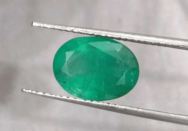 2.79ct Zambian Emerald GSI Certified Natural Gemstone - SMSGEMS 