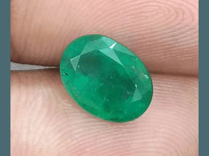2.79ct Zambian Emerald GSI Certified Natural Gemstone - SMSGEMS 