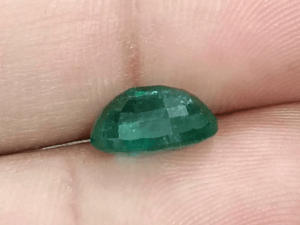 Emerald Deep Green GSI Certified Natural Gemstone - SMSGEMS 