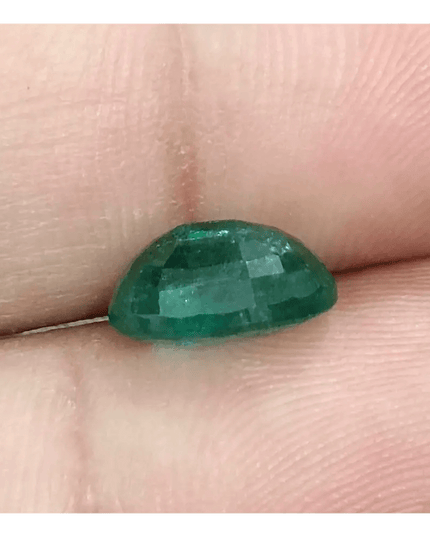 Emerald Deep Green GSI Certified Natural Gemstone - SMSGEMS 