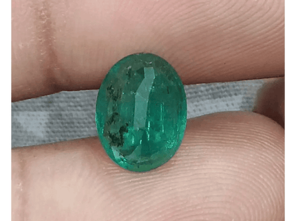 Emerald Deep Green GSI Certified Natural Gemstone - SMSGEMS 