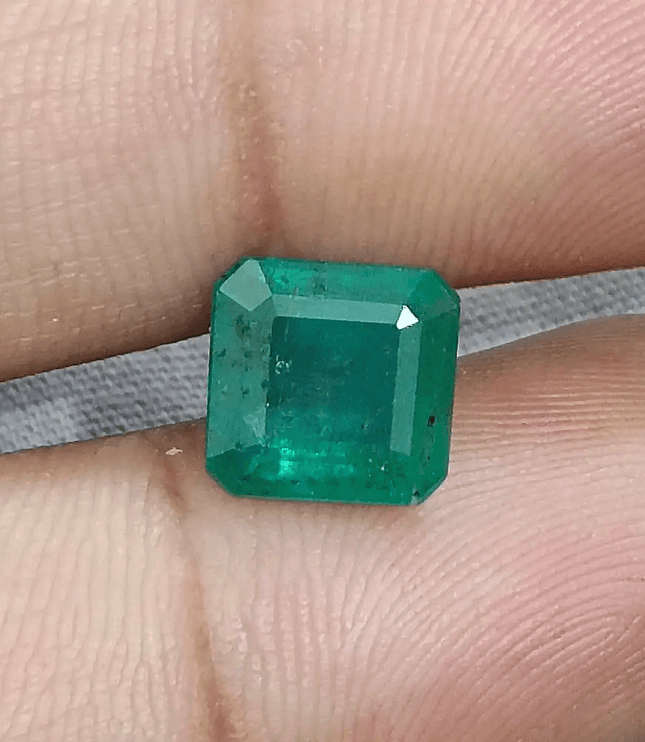 3.03ct Zambian Emerald Natural Gemstone - SMSGEMS 