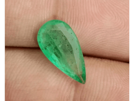 GSI Certified 3.06ct Velvet Green Emerald, Natural Earth mined Gemstone - SMSGEMS 