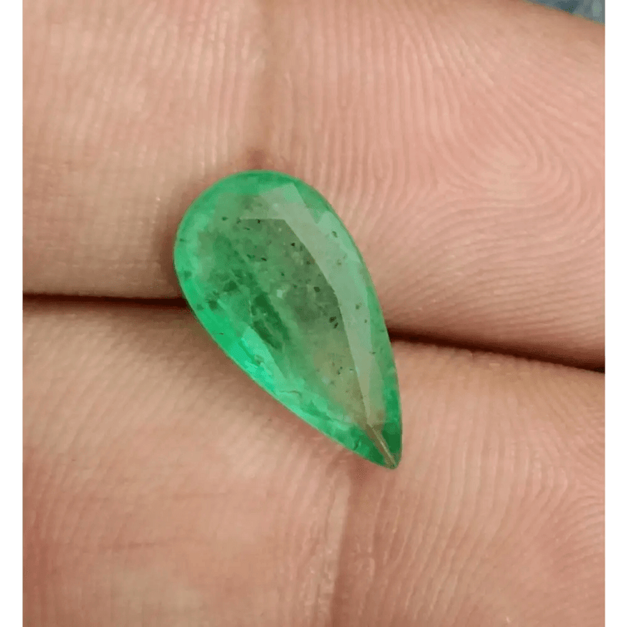 GSI Certified 3.06ct Velvet Green Emerald, Natural Earth mined Gemstone - SMSGEMS 