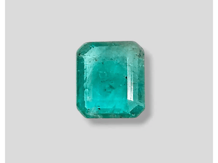 GSI Certified 3.07ct Zambian Emerald, 100% Natural Gemstone - SMSGEMS 