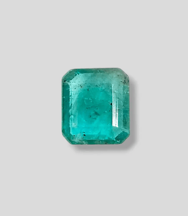 GSI Certified 3.07ct Zambian Emerald, 100% Natural Gemstone - SMSGEMS 