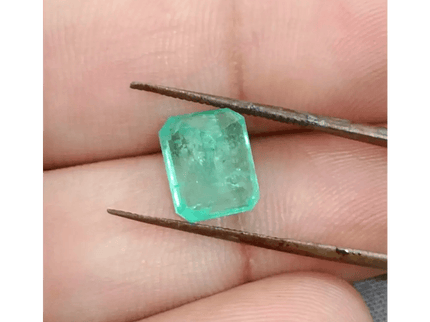 GSI Certified 3.09ct Ethiopian Emerald, 100% Natural Gemstone - SMSGEMS 