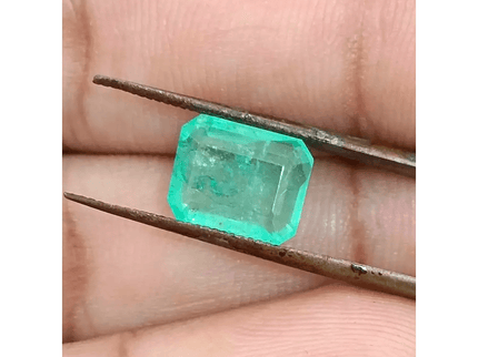 GSI Certified 3.09ct Ethiopian Emerald, 100% Natural Gemstone - SMSGEMS 