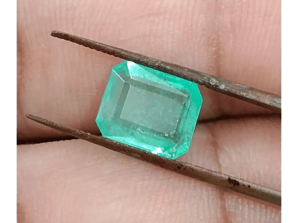 GSI Certified 3.09ct Ethiopian Emerald, 100% Natural Gemstone - SMSGEMS 