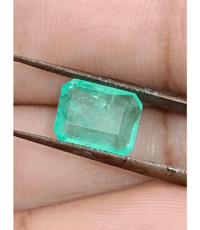 GSI Certified 3.09ct Ethiopian Emerald, 100% Natural Gemstone - SMSGEMS 